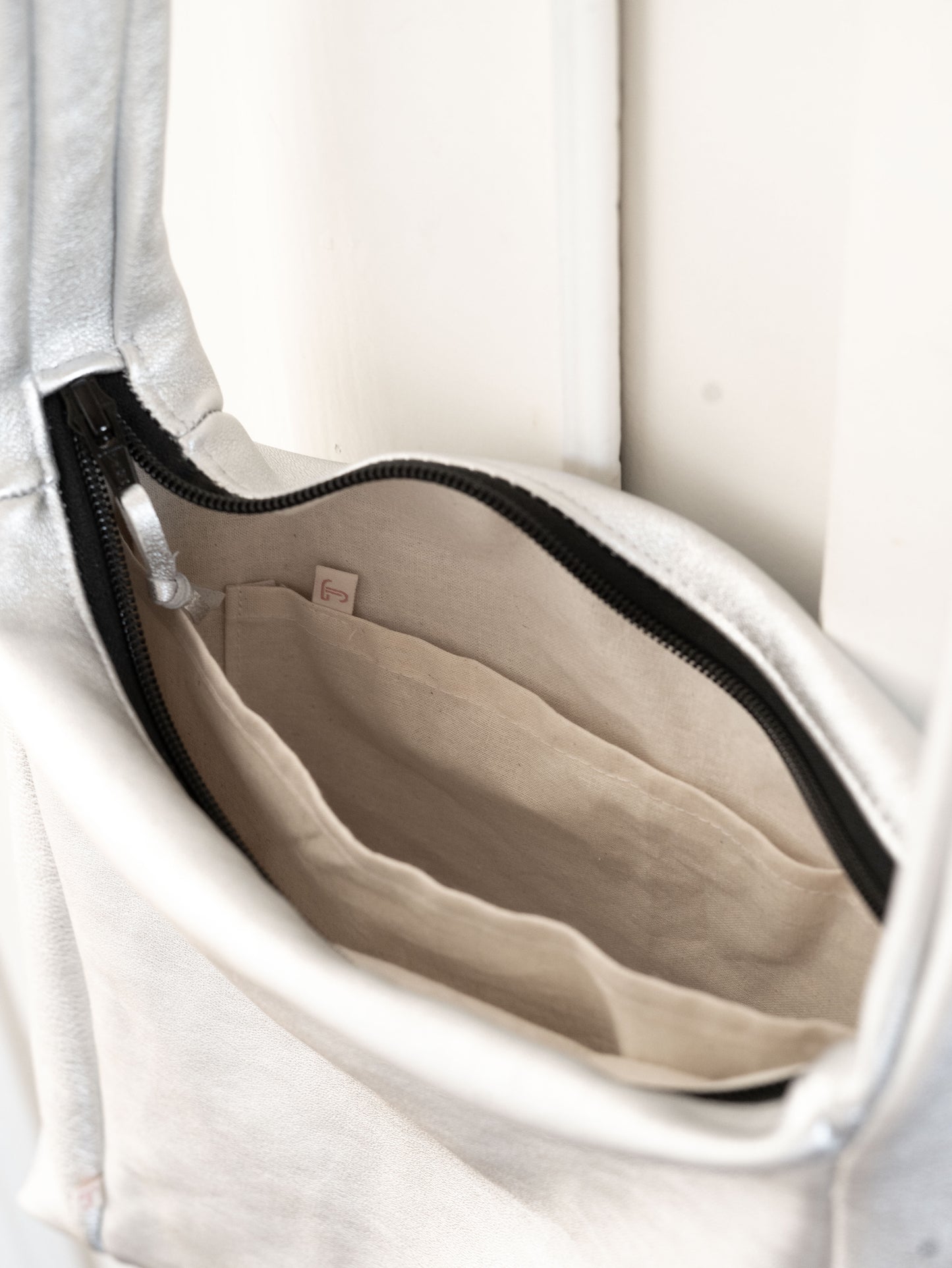 double boucle argenté