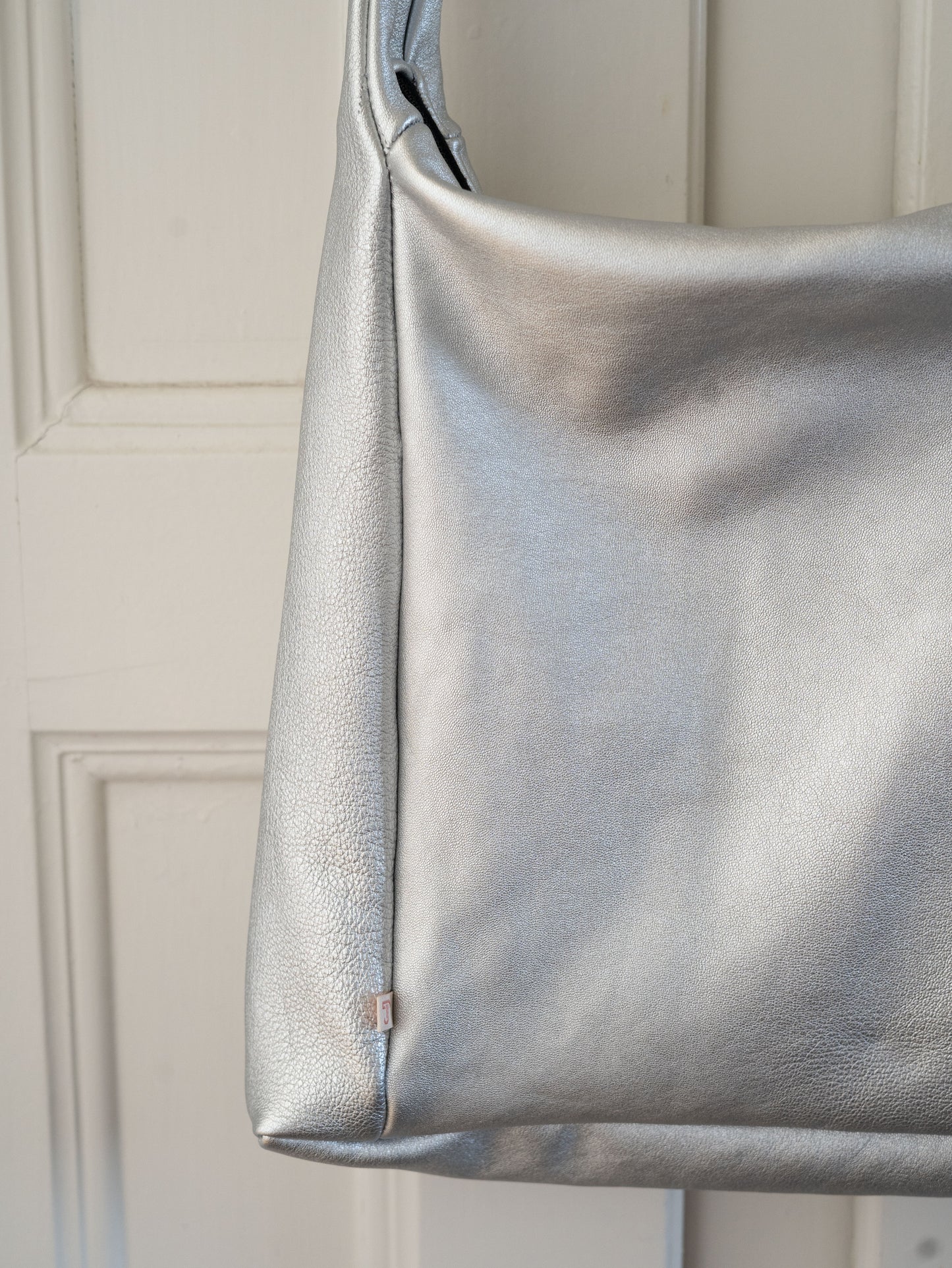 double boucle argenté