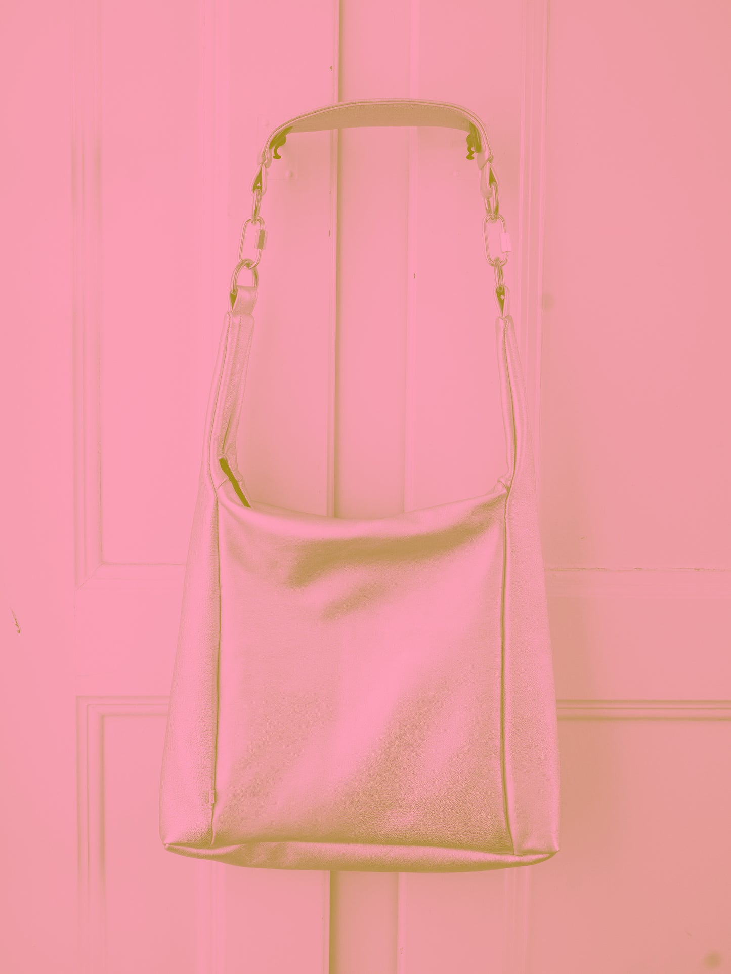 double boucle argenté